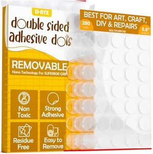 Double Sided Tape Sticky Dot Stickers Removable Putty No Trace Clear Sticky Tack Waterproof Small Stickers for Festival Decoration Picture Hanging Strips Mounting Dots Art Craft Party Supplies Museum