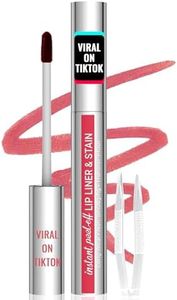 iMethod Lip Stain - Lip Liner Stain, Peel Off Lip Stain with Tweezer, Natural Long Lasting Lip Stain Peel Off, Waterproof, Easy to Use, Stay On All Day, Nude Pink