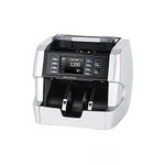 NUCOUN VC-7S Silver Prime Level Bank Grade Money Counter Machine Mixed Denomination Value Counting Serial Number 32 Currency Enabled 2CIS/UV/IR/MG/MT Counterfeit Detection Bill Value Counter