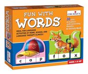 Creative's Fun with Words | 3 Letter Words| Develops Reading & Spelling Skills | Learning Games | Pre-School Games | Home Learning Game | Educational Games | Creative's Pre-School Series |Ages 4 & up