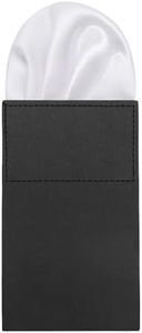Luckyvestir Pocket Squares for Men Prefolded Suit Handkerchiefs for Church Wedding Tuxedo Jacket