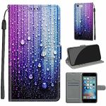 TOMYOU for iPhone 6 / 6S Case, PU Leather Wallet Book Flip Folio Stand View Cover Pouch Compatible with iPhone 6 / 6S Phone Case (Drop of water)