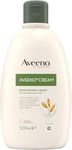 Aveeno Moisturising Cream (1x 500ml), Nourishing Body Lotion with Hydrating Colloidal Oatmeal, Full Body Moisturiser for Dry and Sensitive Skin, Suitable For Adults and Babies From 3 Months