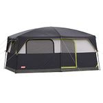 Coleman 2000008055 Prairie Breeze 9-Person Cabin Tent, Black and Grey Finish
