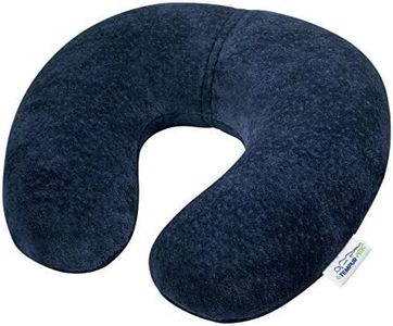 TEMPUR-PEDIC TEMPUR-Travel Neck Pillow, Polyester, Navy