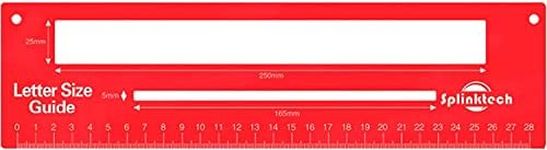 Royal Mail Size Guide, Large and Small Latter Template, Mail PPI Letter Size Guide Ruler Post Office Postal Price Postage