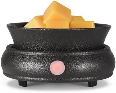 nawaza Ceramic Wax Warmer, Electric Wax Melt Warmer,3 in1 Home Fragrance Wax Burner, Scented Candle Wax melters as Gift for Women,mom and Grandma(Black)…