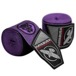 Hayabusa Marvel Hero Elite Mexican Style Boxing Hand Wraps for Men & Women - Black Panther, 180 Inches