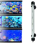 KickAt White & Blue Fully Submersible LED Light for Aquarium(1.5 to 2.5 Ft Tank)