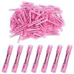 150 Pieces Heat Shrink Butt Connectors Kit, 22-16 AWG Red Insulated Waterproof Electrical Wire Connectors Automotive Wire Crimp Terminals Butt Splices