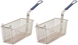 2x Replacements for Blue Seal Evolution Fryer Baskets Suitable for Gas and Electric Commercial Catering Deep Fat Frying – Fits GT18 GT45 GT45E GT46 GT46E GT60 GT60E E43 E43E E44 E44E