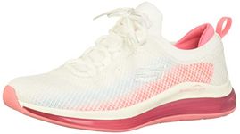 Skechers Womens Skech-Air Element 2.0-Vivid B Casual Slip On Shoe Vegan Athletic Engineered Mesh Upper White - 4 UK (149408)
