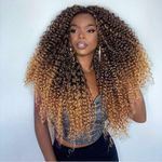 WIGER Kinky Curly Braiding Hair Mar