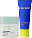 Evereden Nourishing Face Cream & Premium Sunscreen SPF 30 - Mineral Zinc Oxide, Clean Skincare, 2 in 1 Bundle - 1.7 oz Cream & 2 fl oz Sunscreen