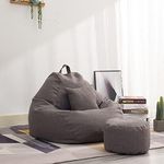 Bean Bag Sofa Chairs Cover (No Fill