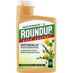 Roundup Naturals Weed Killer, Concentrate (Glyphosate-Free), 1 Litre