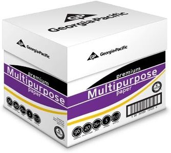GP Premium Multipurpose Paper, 8.5 x 11 Inches Letter Size, White, 5 Reams/Carton (2500 Sheets) (999912C)