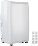 Jojoka Portable Air Conditioners, 14000BTU Air Cooler with Drying, Fan, Sleep Mode,24H Timer Function, Remote Control, Cools Room up to 750 Sq. ft, Air Cooling Fan for Home & Office Use, White