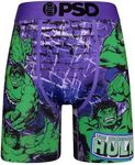 PSD Men's Hulk Boxer Briefs, Multi,