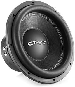 CT Sounds TROPO-12-D2 1300 Watts Max 12 Inch Car Subwoofer Dual 2 Ohm