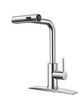 FORIOUS Kitchen Sink Faucet, Brushe