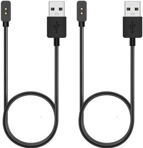 Kissmart Charger for Xiaomi Mi Band 8/ Band 9, Replacement USB Charging Cable Cord for Mi Band 8/9 Fitness Tracker (2Pack, 2ft/60cm)