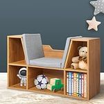 Levede Kids Bookcase Toys Box Shelf