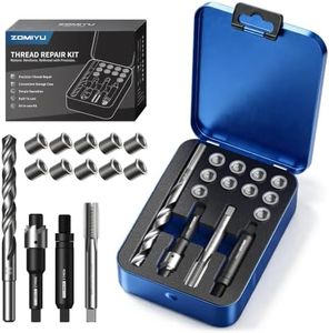 ZOMIYU M10x1.5 Metric Thread Repair Kit, 14mm One-Piece Inserts (10PCS)
