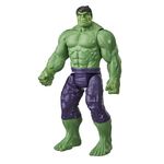 avengers Marvel Titan Hero Series Blast Gear Deluxe Hulk Action Figure, 30-cm Toy, For Children Aged 4 and Up, Green