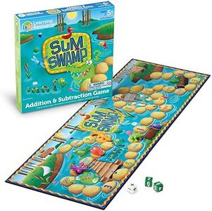 Learning Resources Juego de sumas y restas Sum Swamp