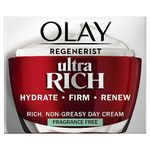 Olay Regenerist Ultra Rich Fragrance-Free Day Cream , 50ml
