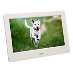 7 inch Digital Picture Frame with Remote Control, 1080P FHD Digital Photo Frame, Share Moments via SD Card and Mini USB, Wall Mountable,Support Video/MP3/Calendar/Clock (US Plug)