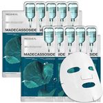 MEDIHEAL Madecassoside Essential Sheet Mask - Blemish Repair With Madecassoside & Hyaluronic Acid. Face Mask For Women Enhancing Moisture Barrier & Skin Texture Care. Vegan Formula, Korean Skincare (10 Sheets)