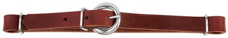 Weaver Leather Straight Latigo Leather Curb Strap Burgundy, 44413