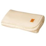 Alpaca Wool Blanket – Throw Size, 64 x 45 Inches – Warm & Lightweight – Couch, Bed, or Outdoor Blanket – Beige
