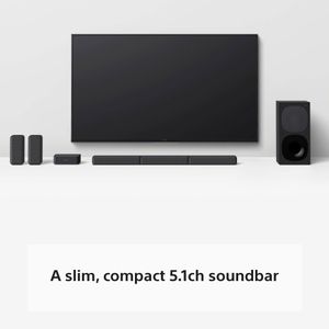 Sony 5.1ch Soundbar Home Theater System – HT-S40R