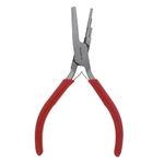 The Beadsmith 3-Step Round/Concave (Hollow) Pliers – Creates 3-4-5mm Loops – Wire Looping and Wire Bending Plier – 6 inches – Steel Head & Double Leaf Springs – Tool for Jewelry Making