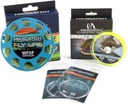 Maxcatch Fly Line Weight Forward Floating Fly Fishing Line with Loops Size(1/2/3/4/5/6/7/8 Weight)(Line Combo-Moss Green,WF7F)