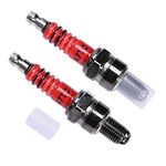 2 Pack A7TC Spark Plug 3 Electrode Replacement for 50cc 70cc 90cc 110cc 125cc Dirt Pocket Bike ATV Moped Quad Scooter Go Kart