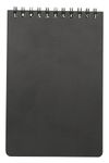 Mountain Warehouse Waterproof Notepad - Waterproof Notebook, Lightweight Memo Notepad Black