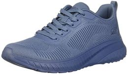 Skechers Womens Bobs Squad Chaos - Face Off Slt Sneaker 5 UK (117209), Blue