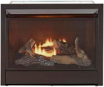 Duluth Forge Liquid Propane Ventless Gas Fireplace Insert - 26,000 BTU, T-Stat Control - Model# FLF300T