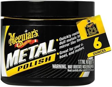 Meguiar's G211606 Metal Polish - 6 Oz Container