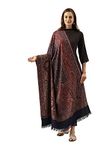 Pashmoda Women Kashmiri Jamawar Antique Mughal Shawl, Jacquard Shawls, Stoles, Wraps(Size: 101 X 203 CM)(Navy Blue)