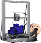 Official Creality Ender 3 V3 Plus 3D Printer, 2024 New Version Upgraded with Large Printing Size 11.81*11.81*12.99 inch 600mm/s Printing Speed Auto Leveling Direct Extruder 300℃ Printing Dual Y Motors