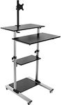 Mount-It! Mobile Stand Up Desk Cart