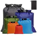 Pimoys 6 Pack Waterproof Dry Bags, 