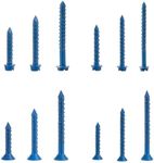 290PCS 12Values Concrete Screws 1/4