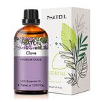 PHATOIL Clove Essential Oil 30ML, Premium Grade, Pure Essential Oils for Diffusers for Home, Perfect for Aromatherapy, Diffuser, Humidifier, Candle Making