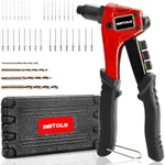 WETOLS Rivet Gun Kit with 200 Blind